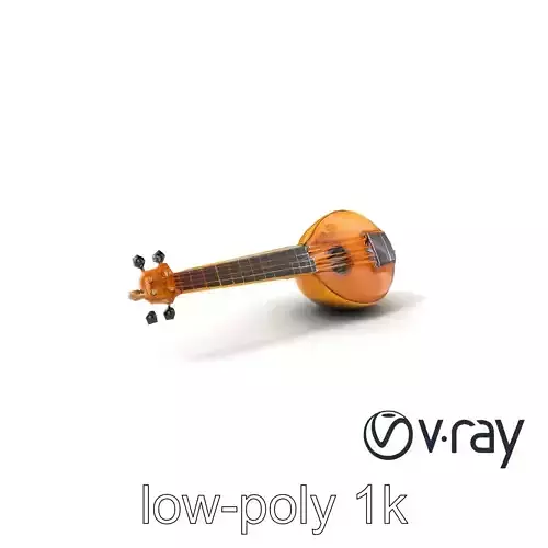 Celestial Sitar Engraved Gourd Resonators Model Pack