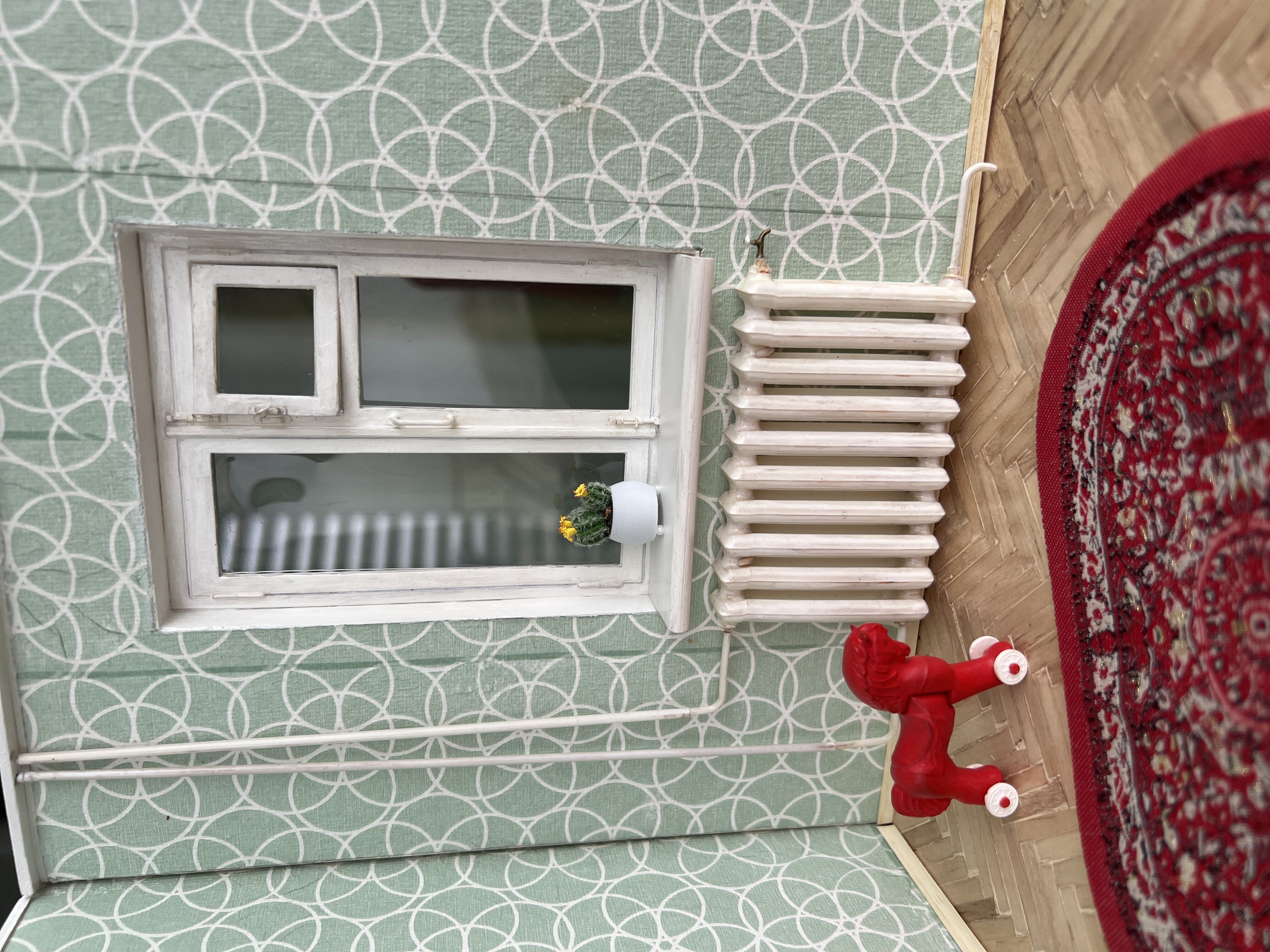 Classic Wooden Window 3D print model_3