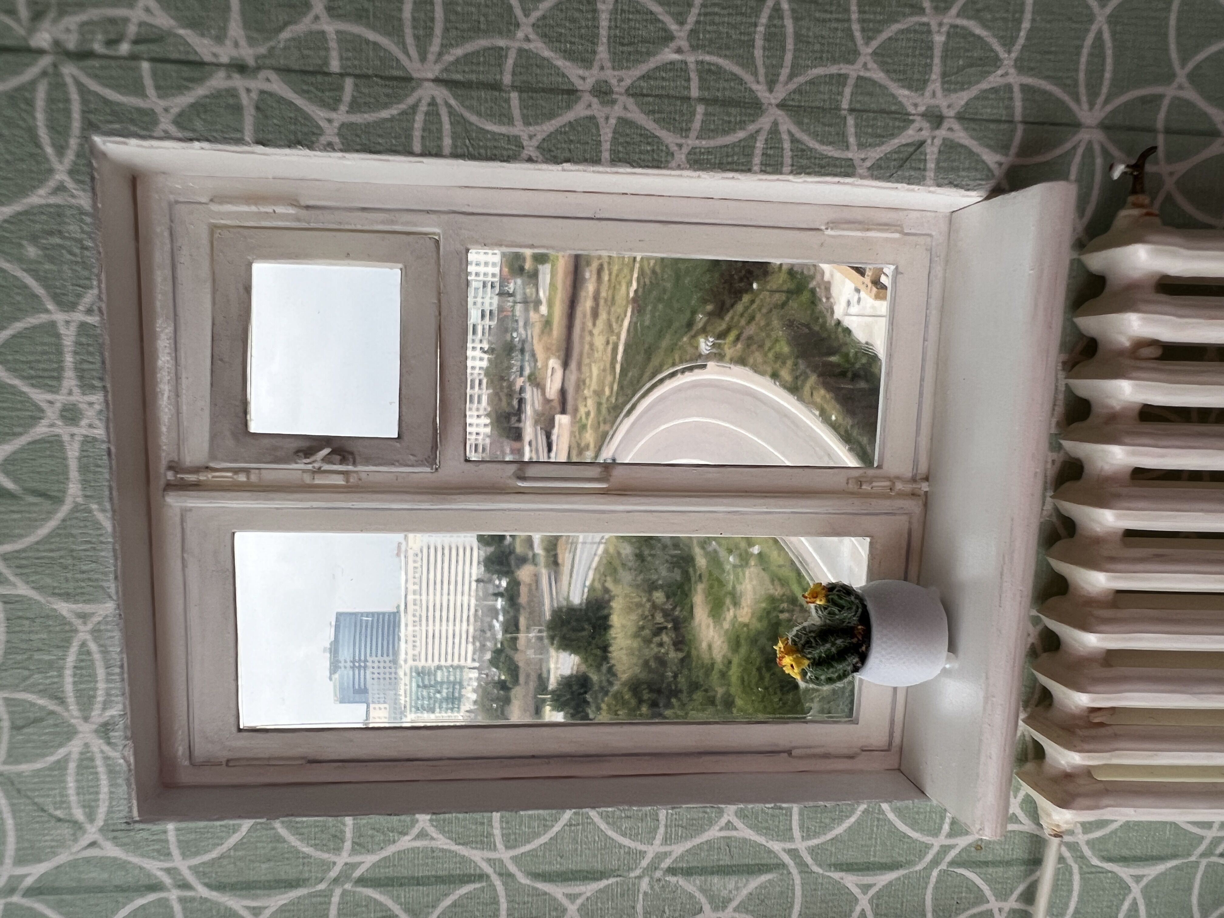 Classic Wooden Window 3D print model_2