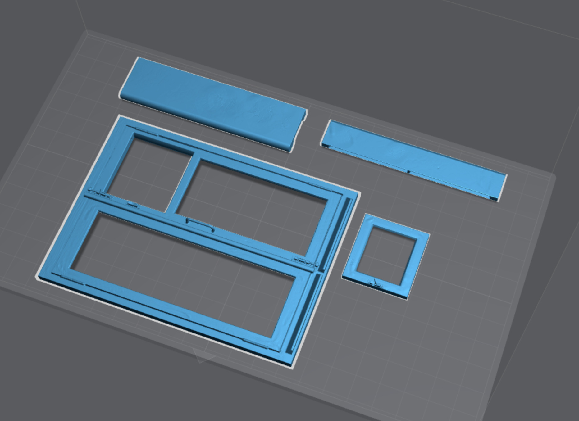 Classic Wooden Window 3D print model_10