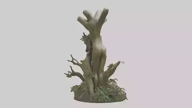 Natures Embrace Sculpture model