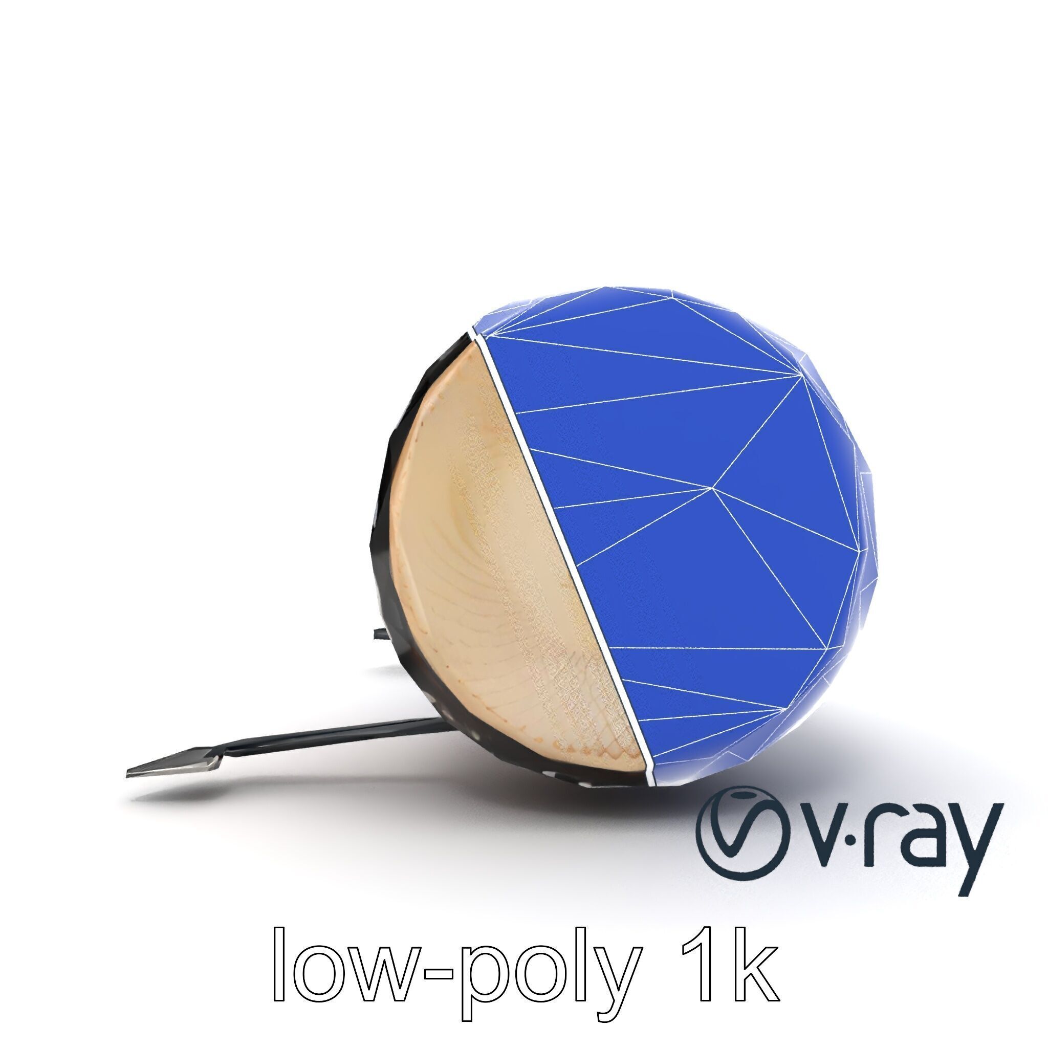 NovaPulse Djembe model pack with tribal-carved wood and LED i... Low-poly 3D model_13