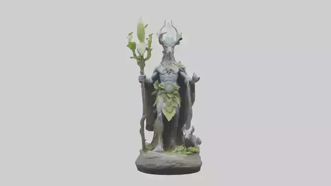 Natures Guardians Statue model