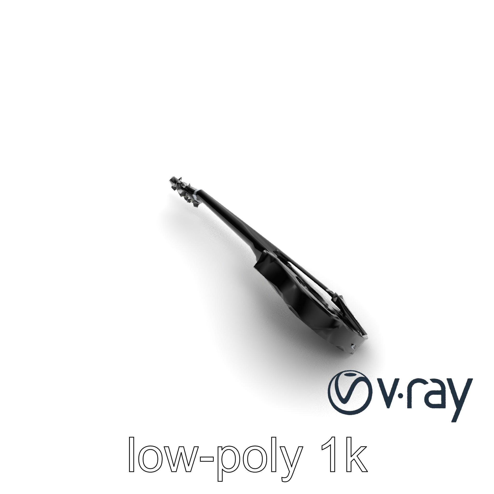 Aurora Cello carbon-fiber ergonomic model pack Low-poly 3D model_29