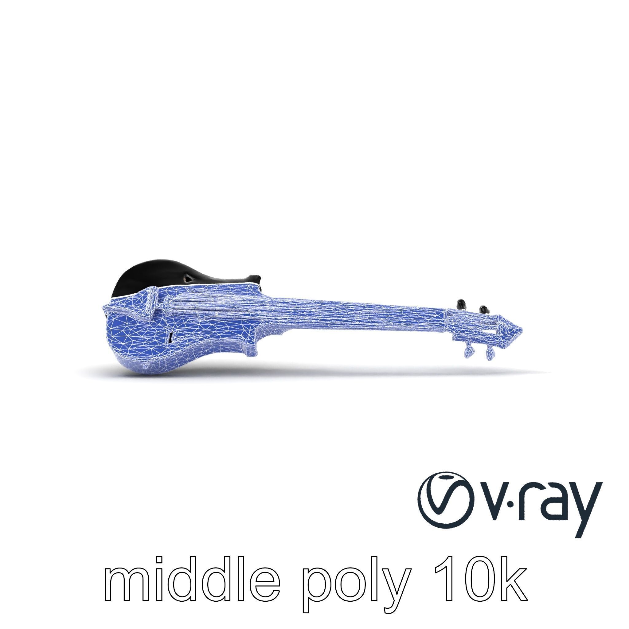 Aurora Cello carbon-fiber ergonomic model pack Low-poly 3D model_32