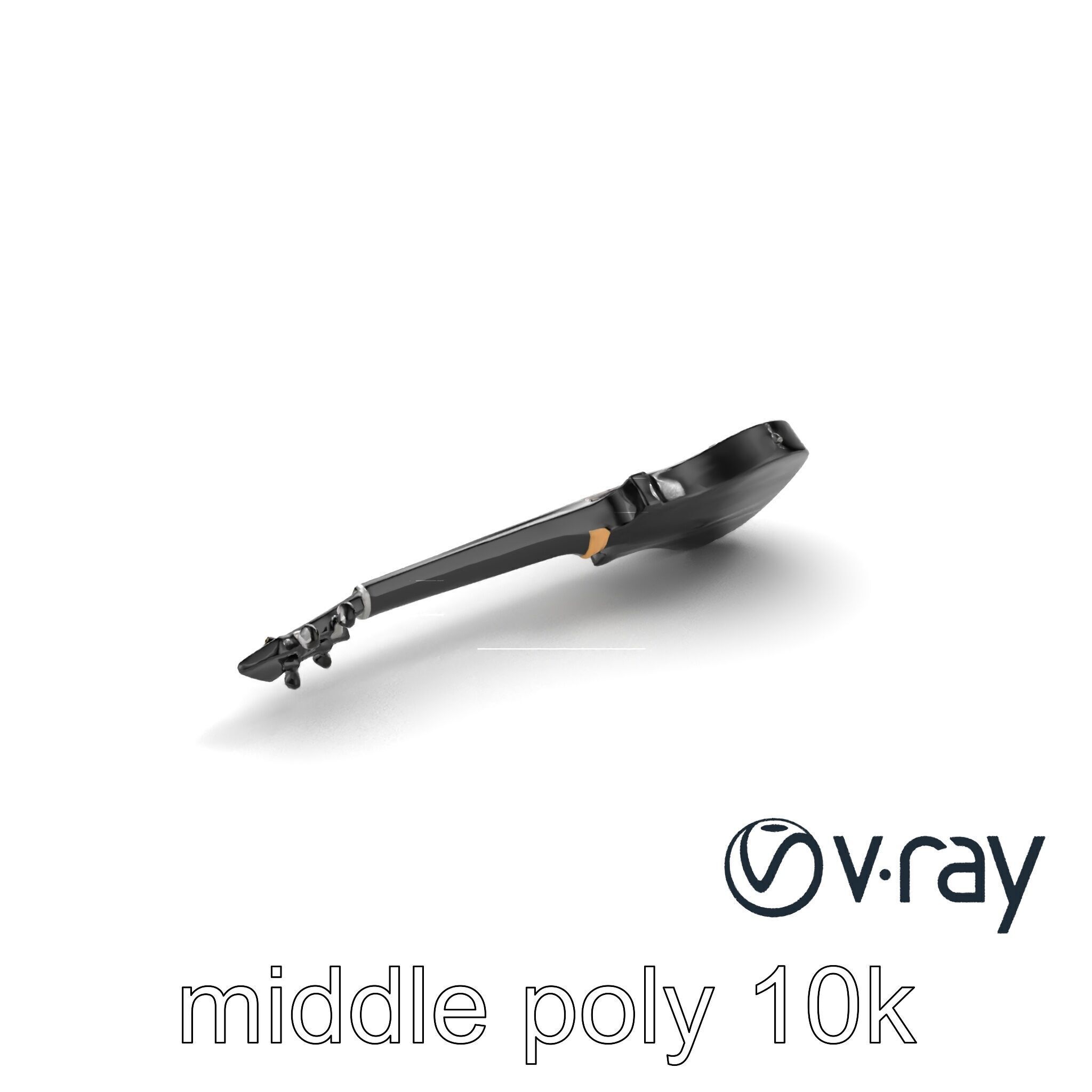 Aurora Cello carbon-fiber ergonomic model pack Low-poly 3D model_9