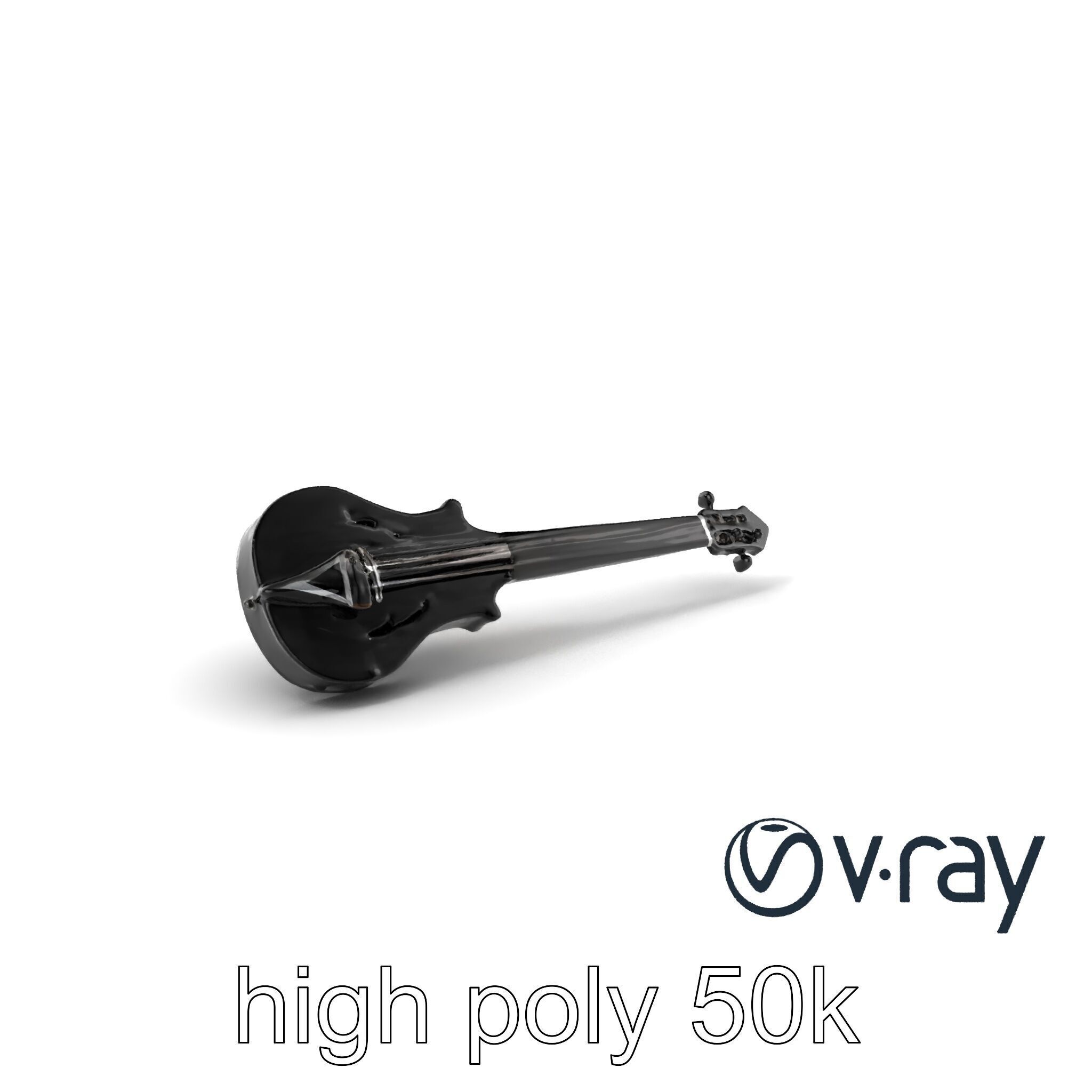 Aurora Cello carbon-fiber ergonomic model pack Low-poly 3D model_5