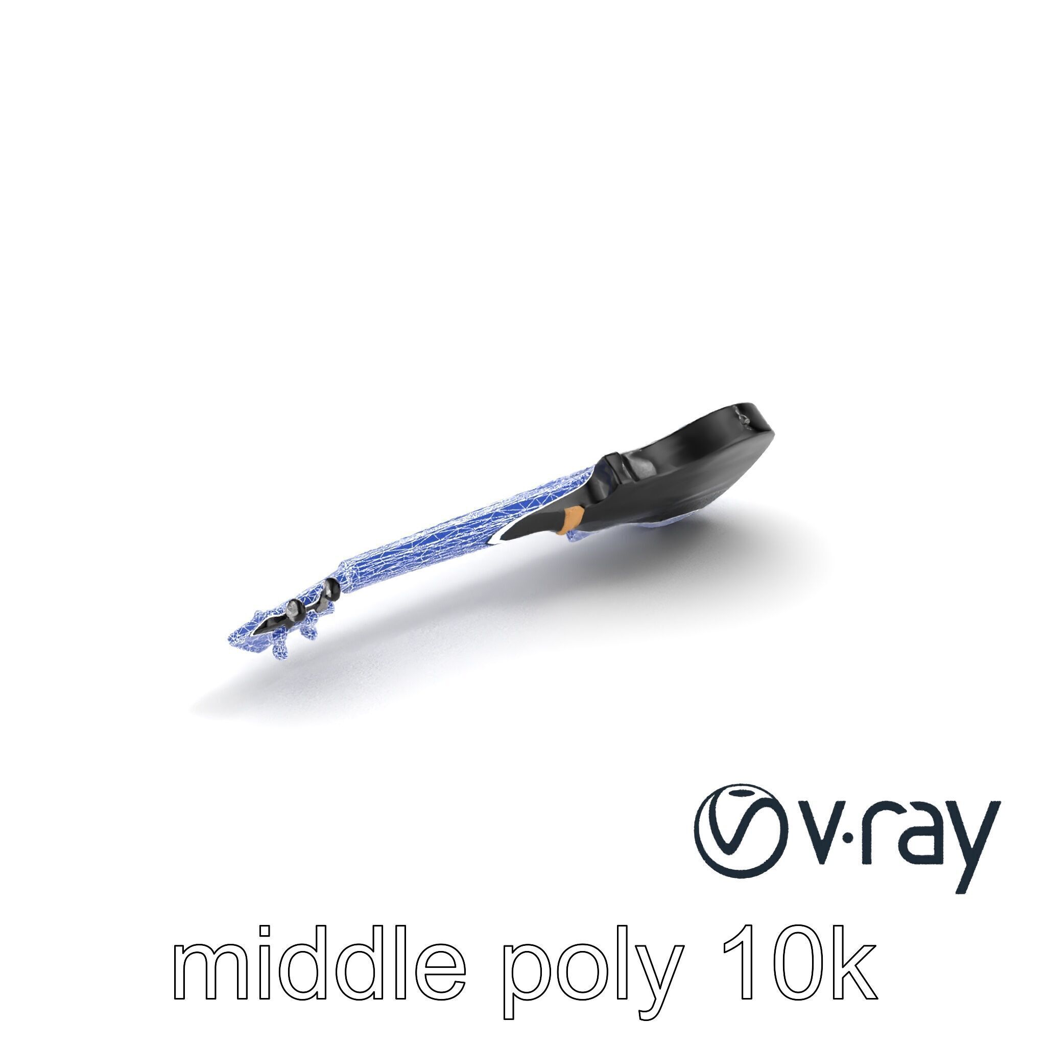 Aurora Cello carbon-fiber ergonomic model pack Low-poly 3D model_11