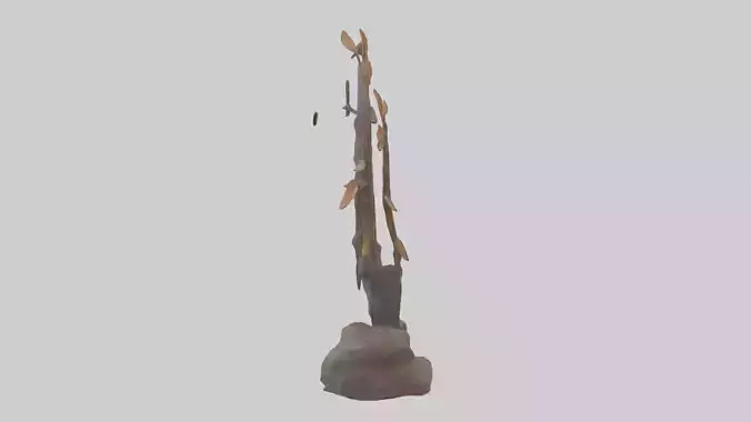 Natures Loop statue model