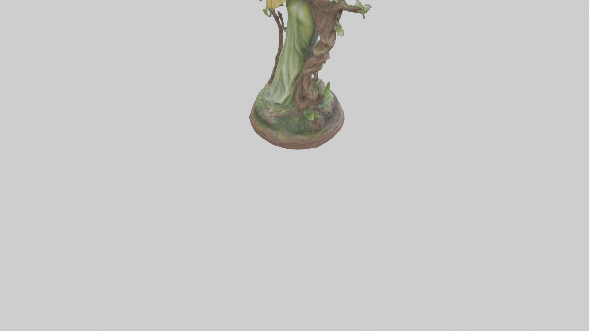 Natures Promise Statue model Low-poly 3D model_4