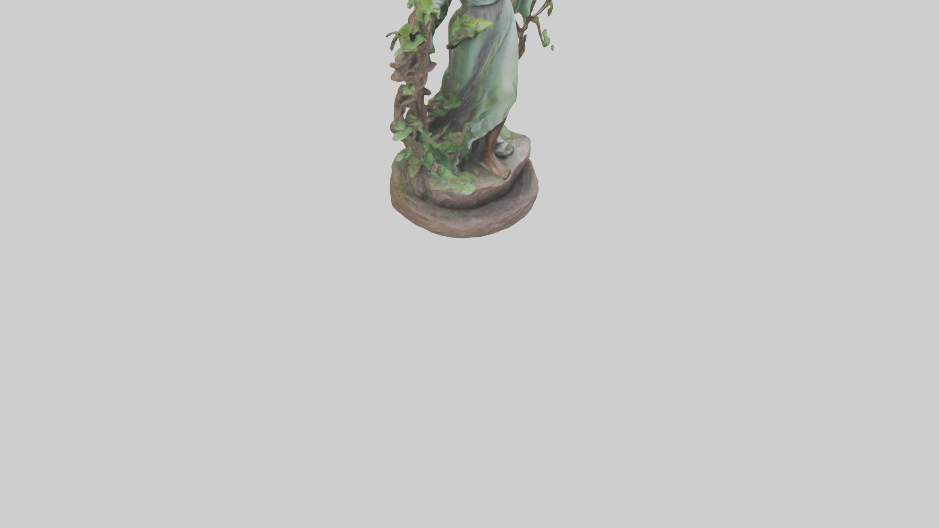 Natures Promise Statue model Low-poly 3D model_6