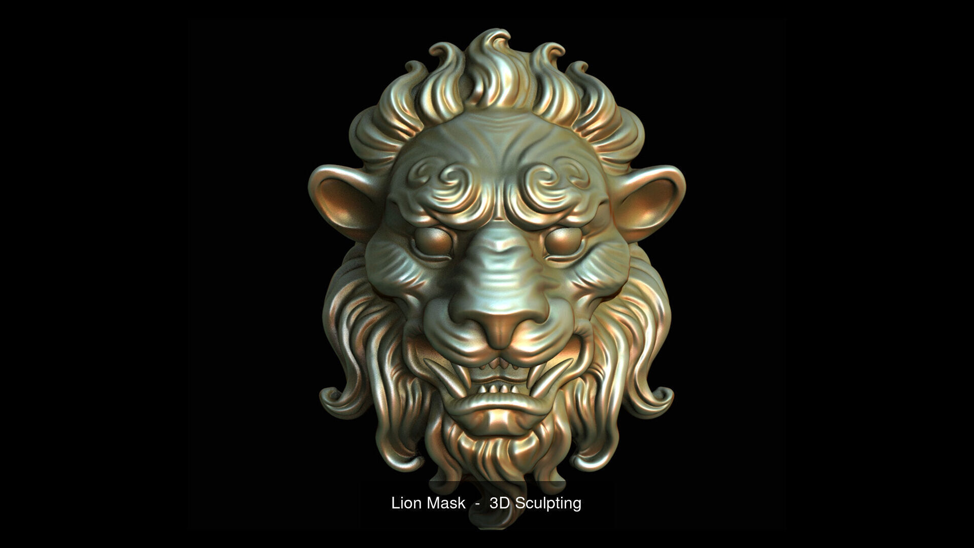 Collection-4  Jewelry Mask   I  3D Sculpting _14