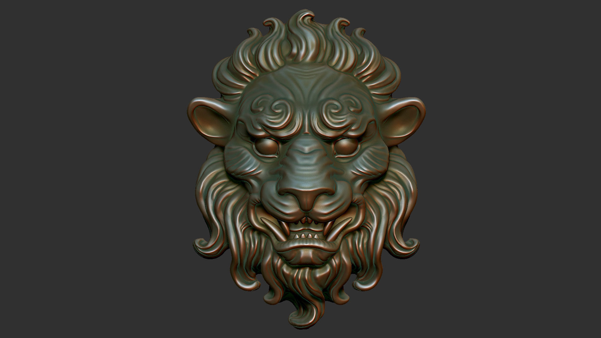 Collection-4  Jewelry Mask   I  3D Sculpting _18