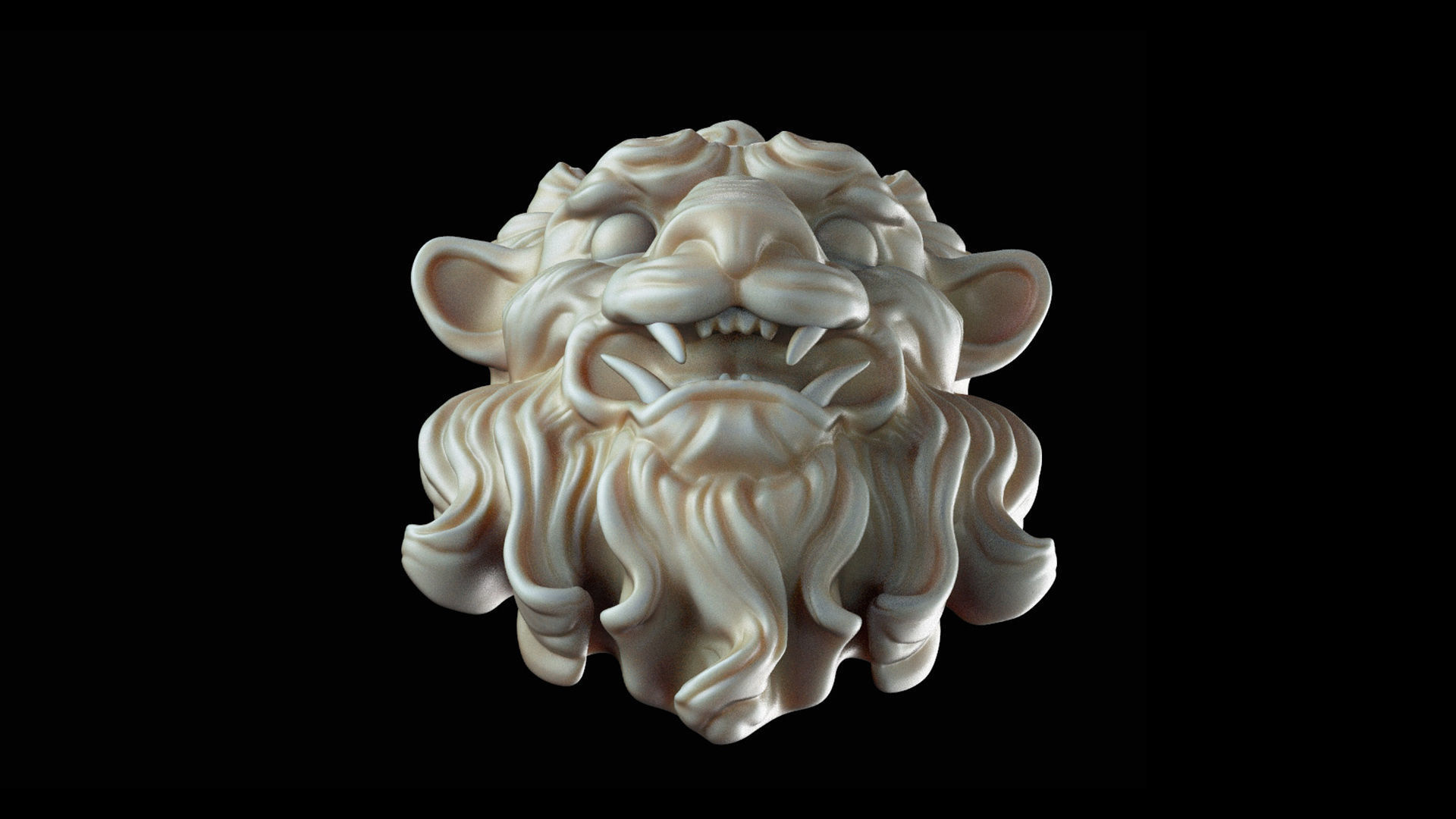 Collection-4  Jewelry Mask   I  3D Sculpting _22