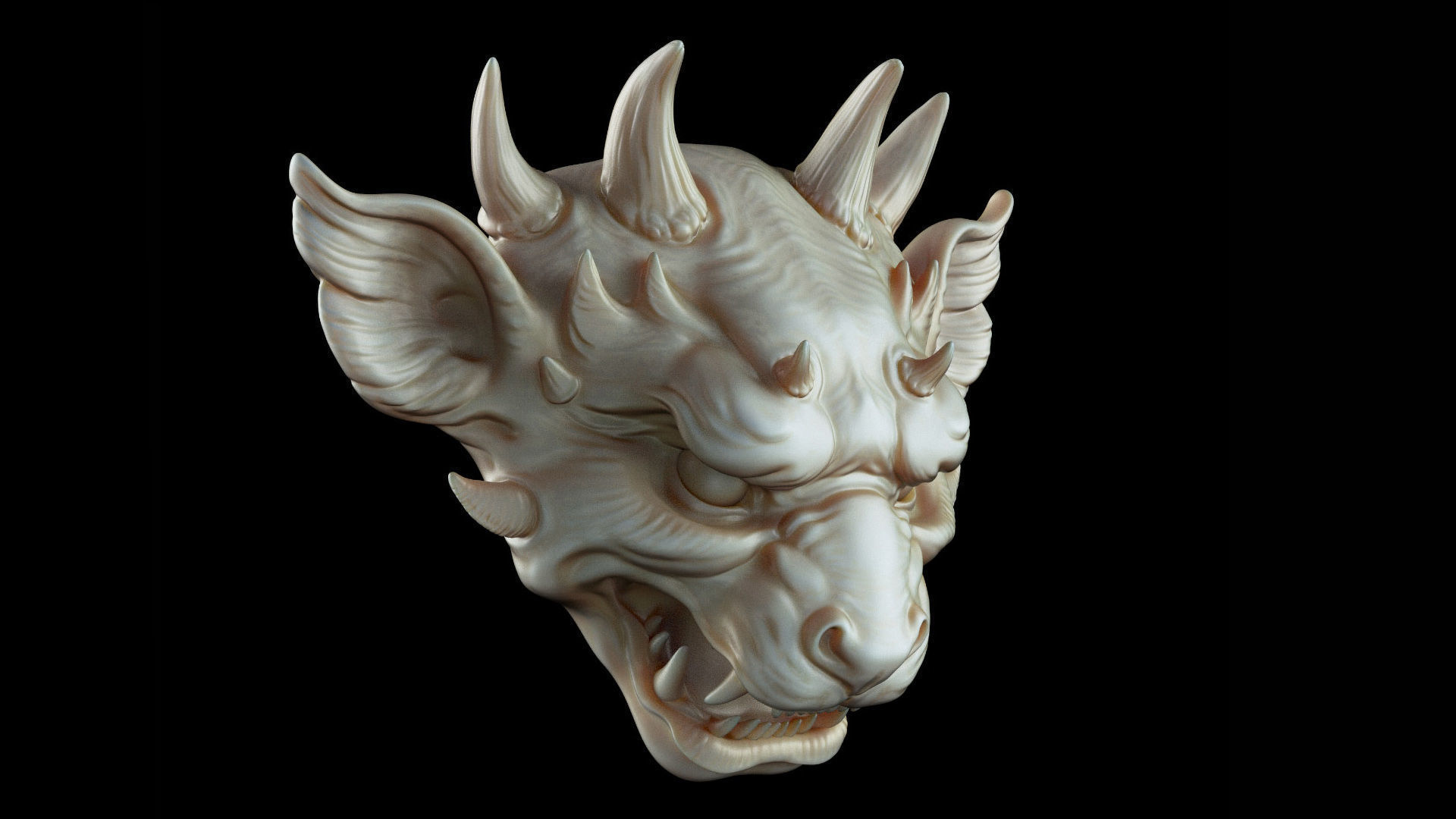 Collection-4  Jewelry Mask   I  3D Sculpting _6