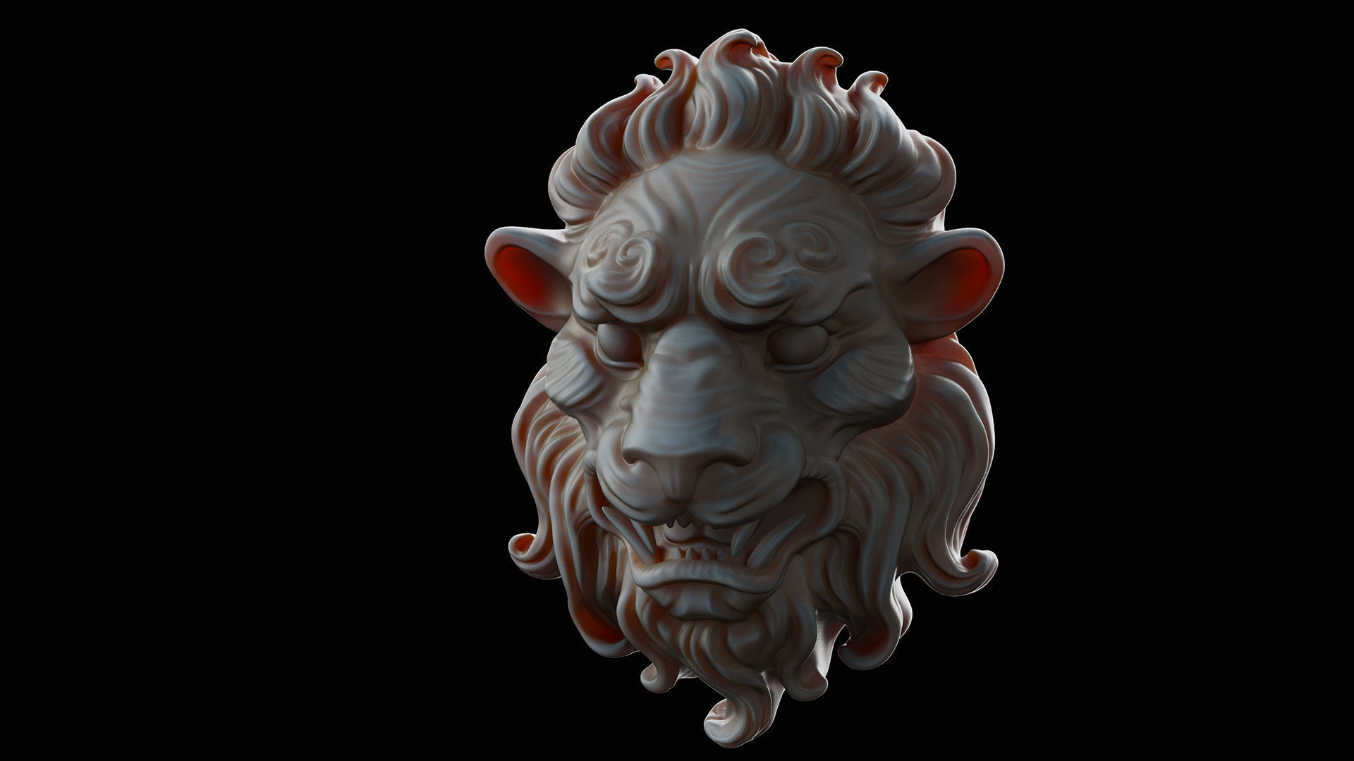 Collection-4  Jewelry Mask   I  3D Sculpting _19