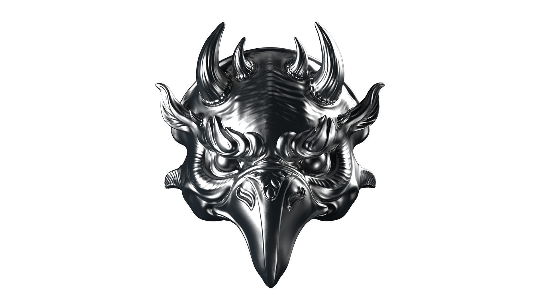 Collection-4  Jewelry Mask   I  3D Sculpting _28