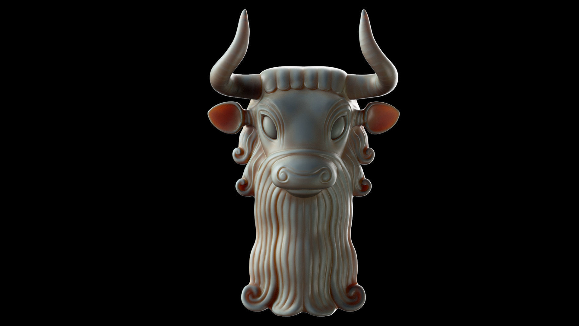 Collection-4  Jewelry Mask   I  3D Sculpting _36