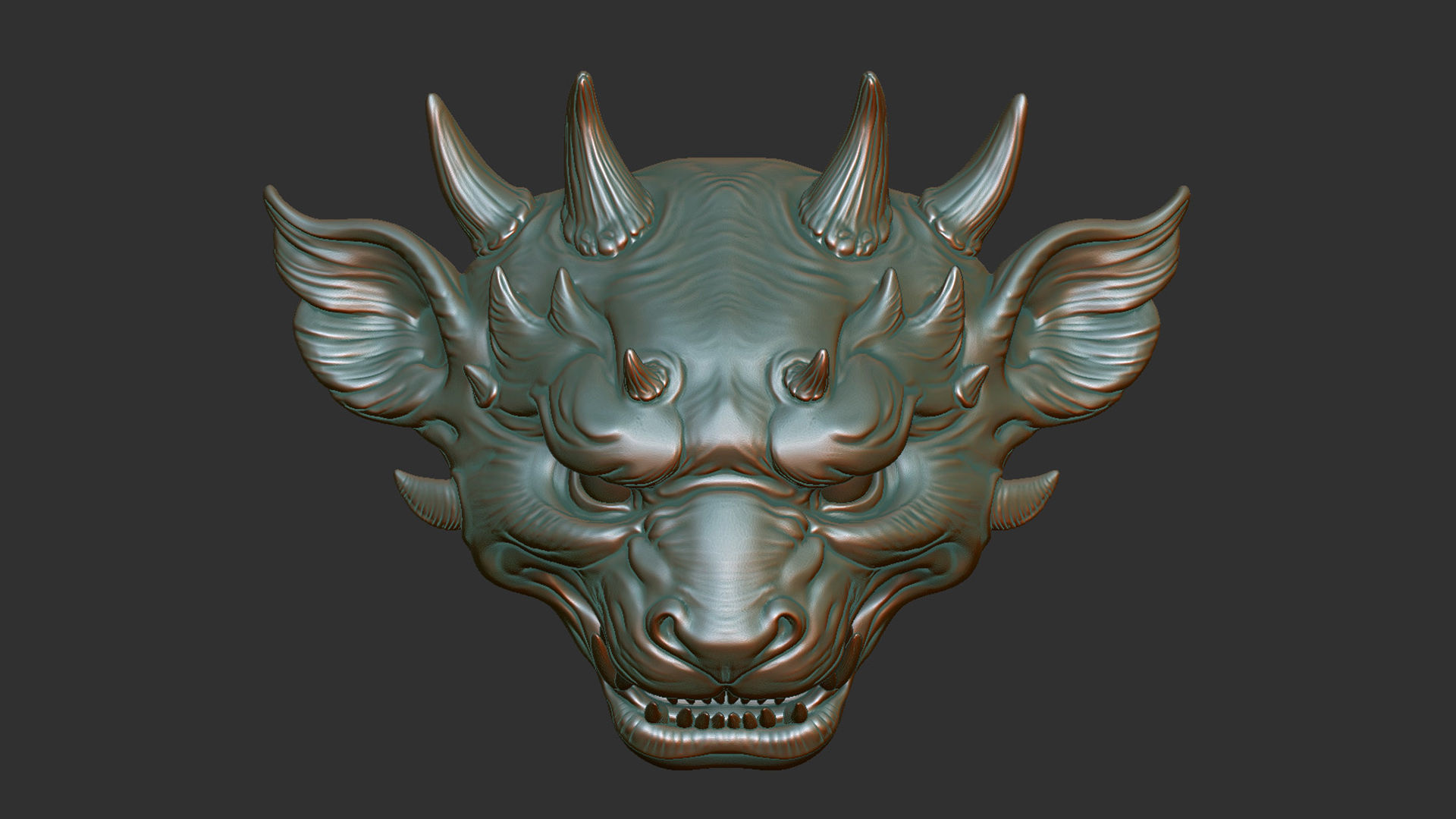 Collection-4  Jewelry Mask   I  3D Sculpting _11