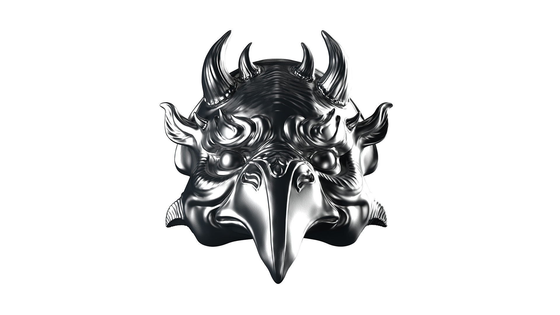 Collection-4  Jewelry Mask   I  3D Sculpting _27