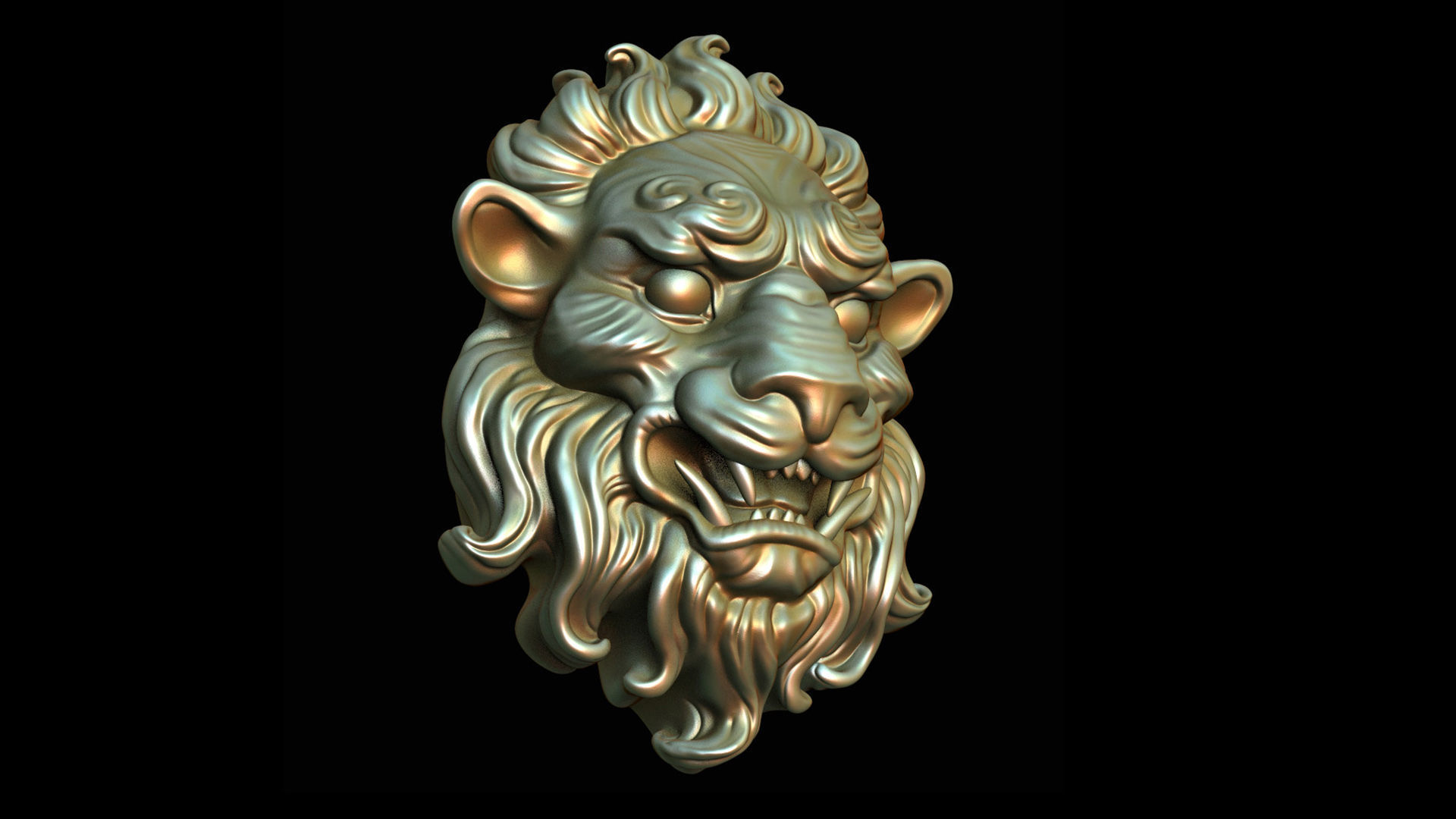 Collection-4  Jewelry Mask   I  3D Sculpting _15