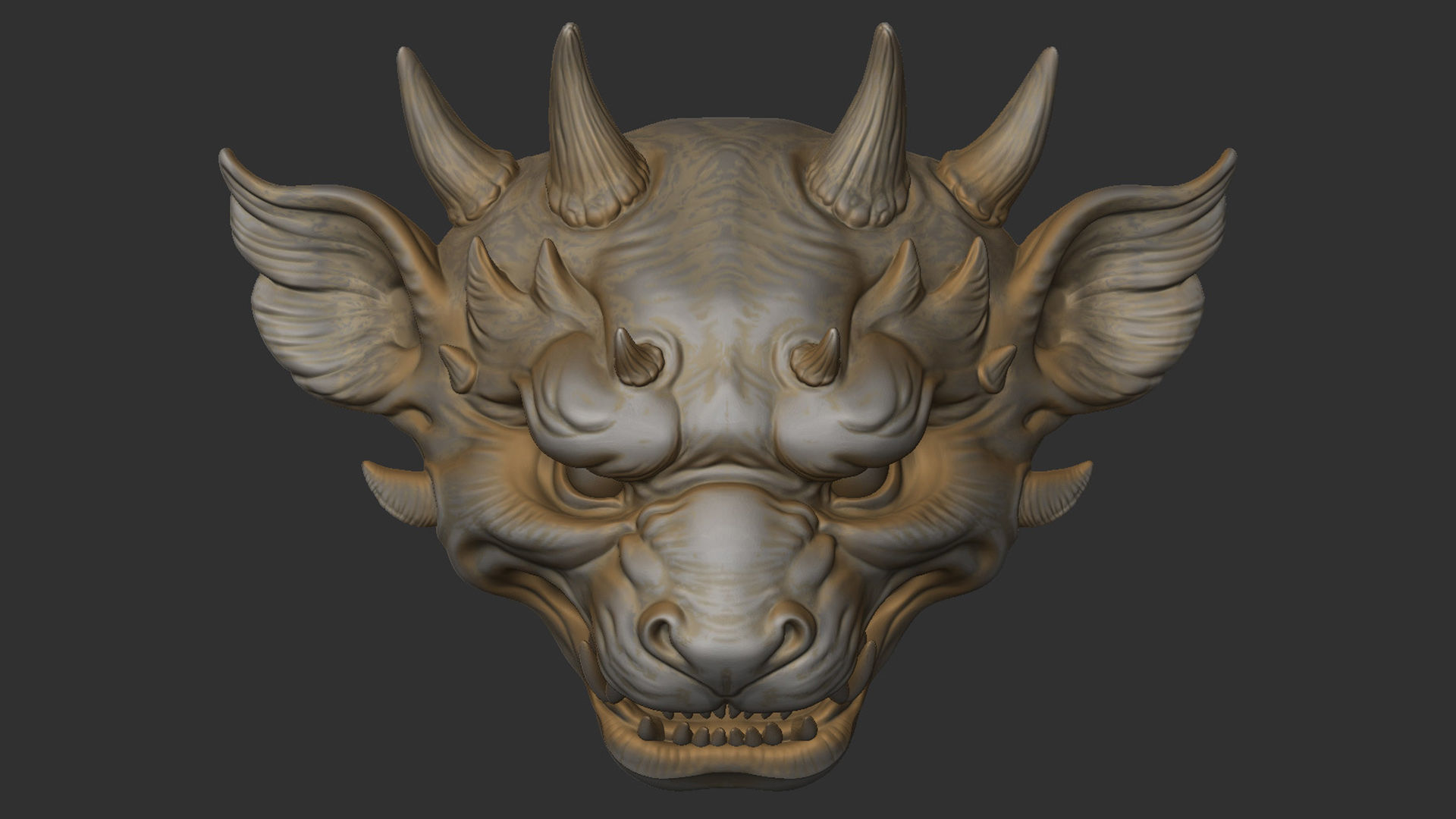 Collection-4  Jewelry Mask   I  3D Sculpting _9