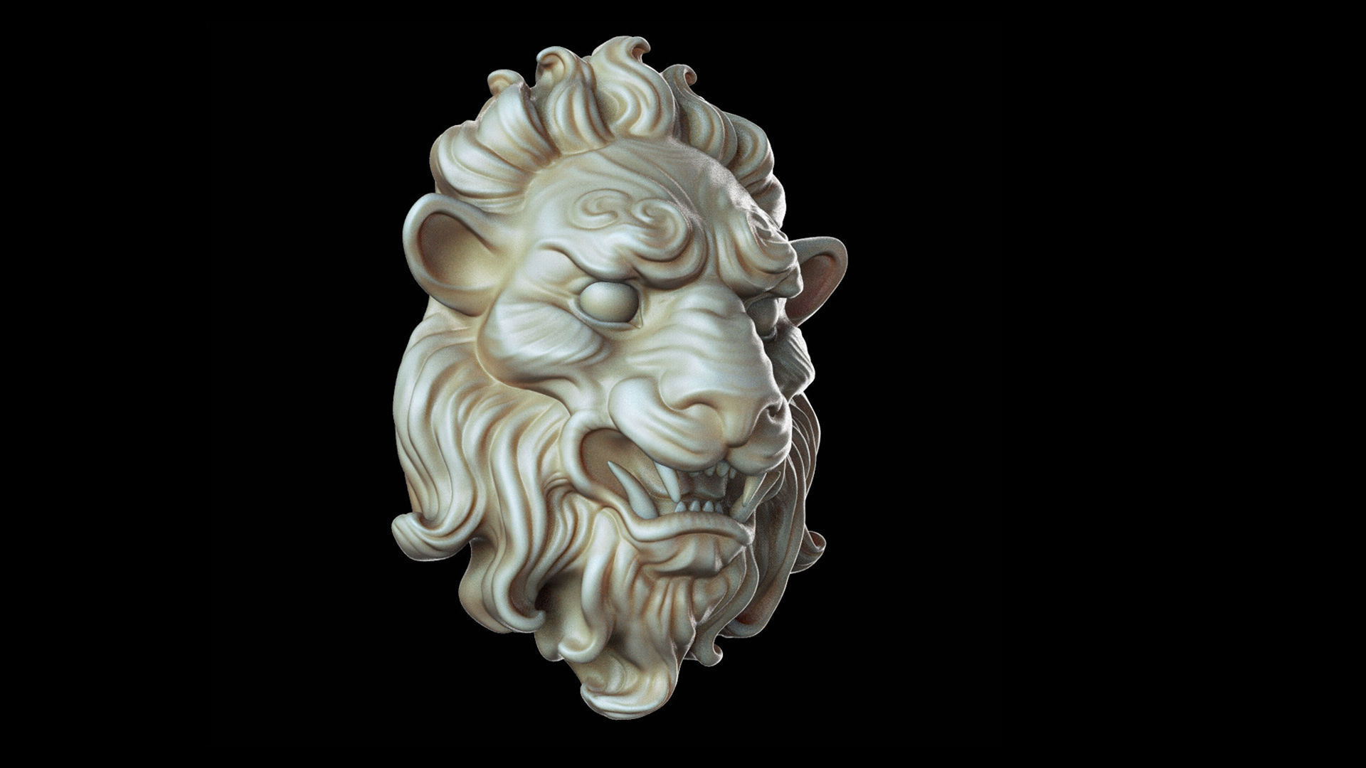 Collection-4  Jewelry Mask   I  3D Sculpting _20