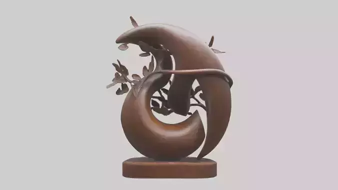 Natures Pulse Sculpture model