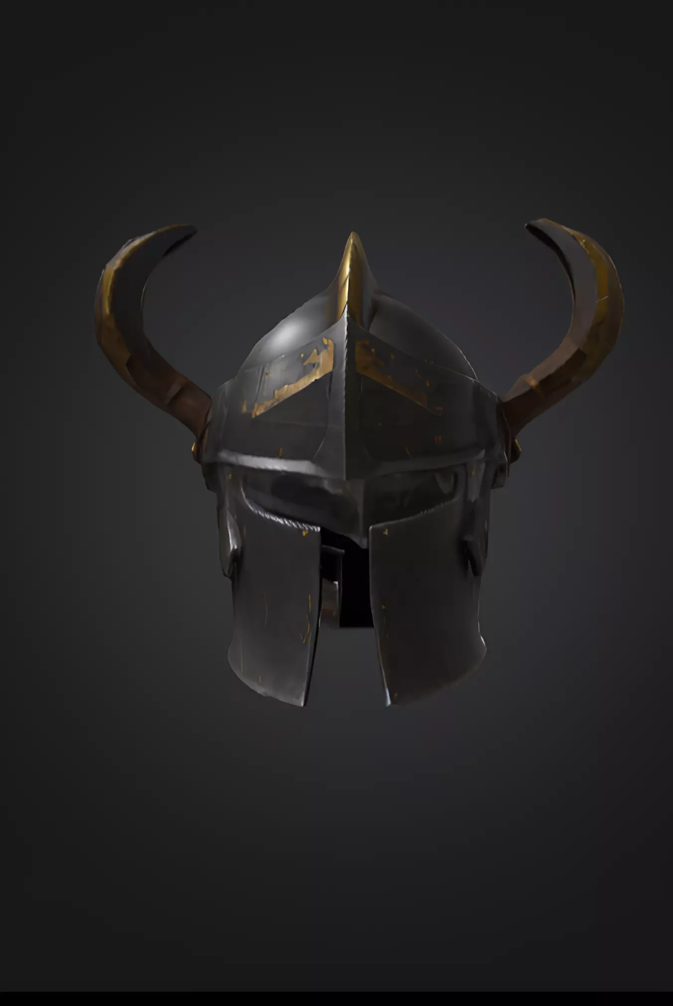 War Knight Helm V1 Free 3D print model
