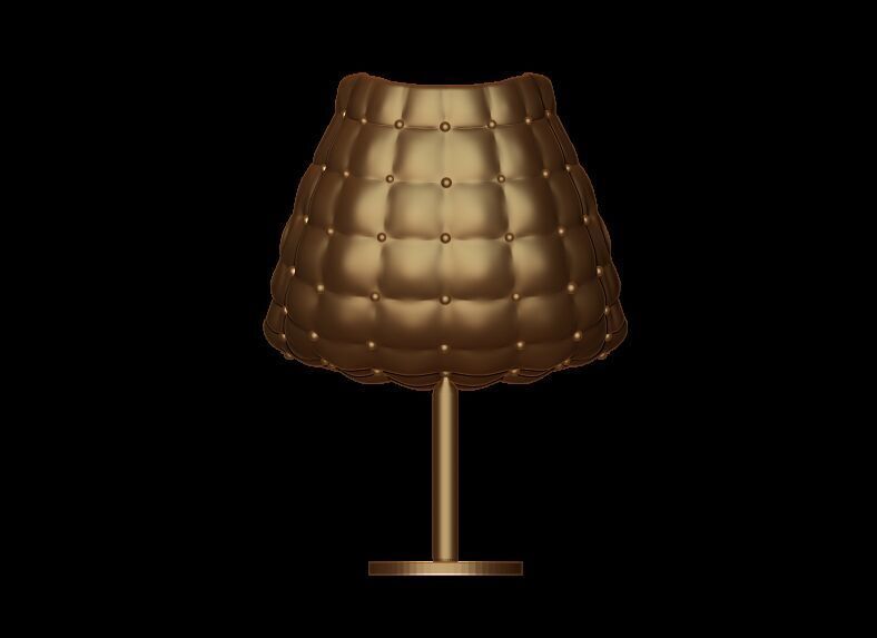 UV Unwrapped Cushion Chair 3D print model_1