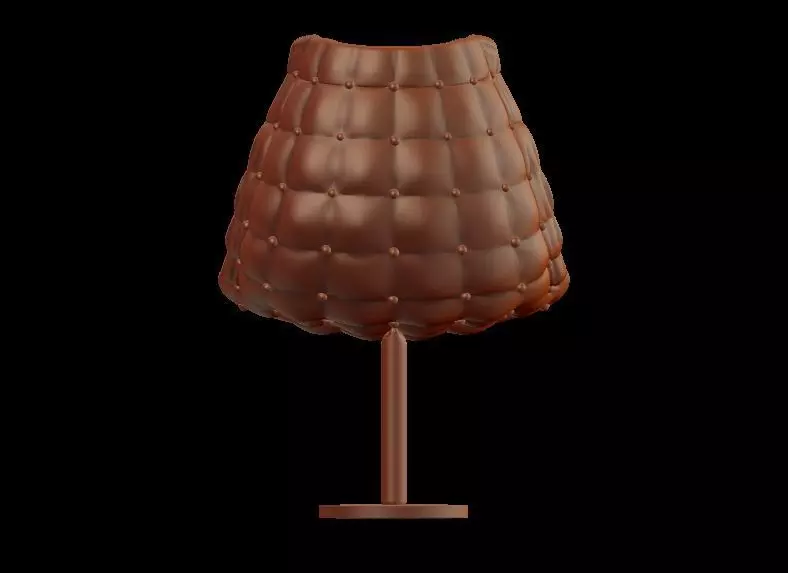 UV Unwrapped Cushion Chair 3D print model_0