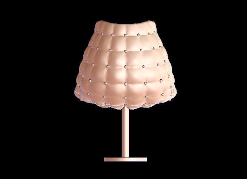 UV Unwrapped Cushion Chair 3D print model_8