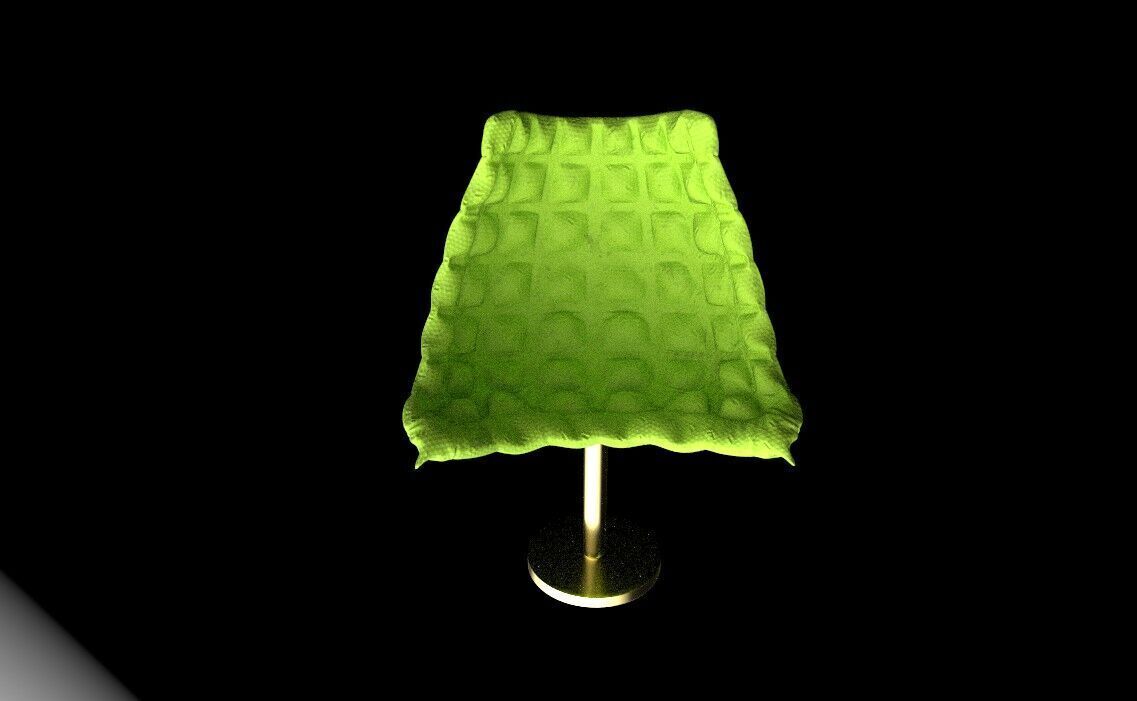 UV Unwrapped Cushion Chair 3D print model_10