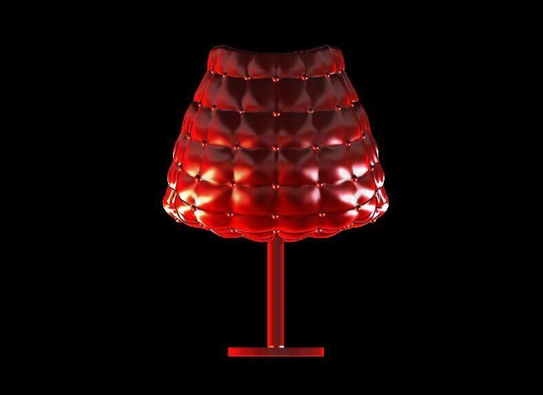 UV Unwrapped Cushion Chair 3D print model_5