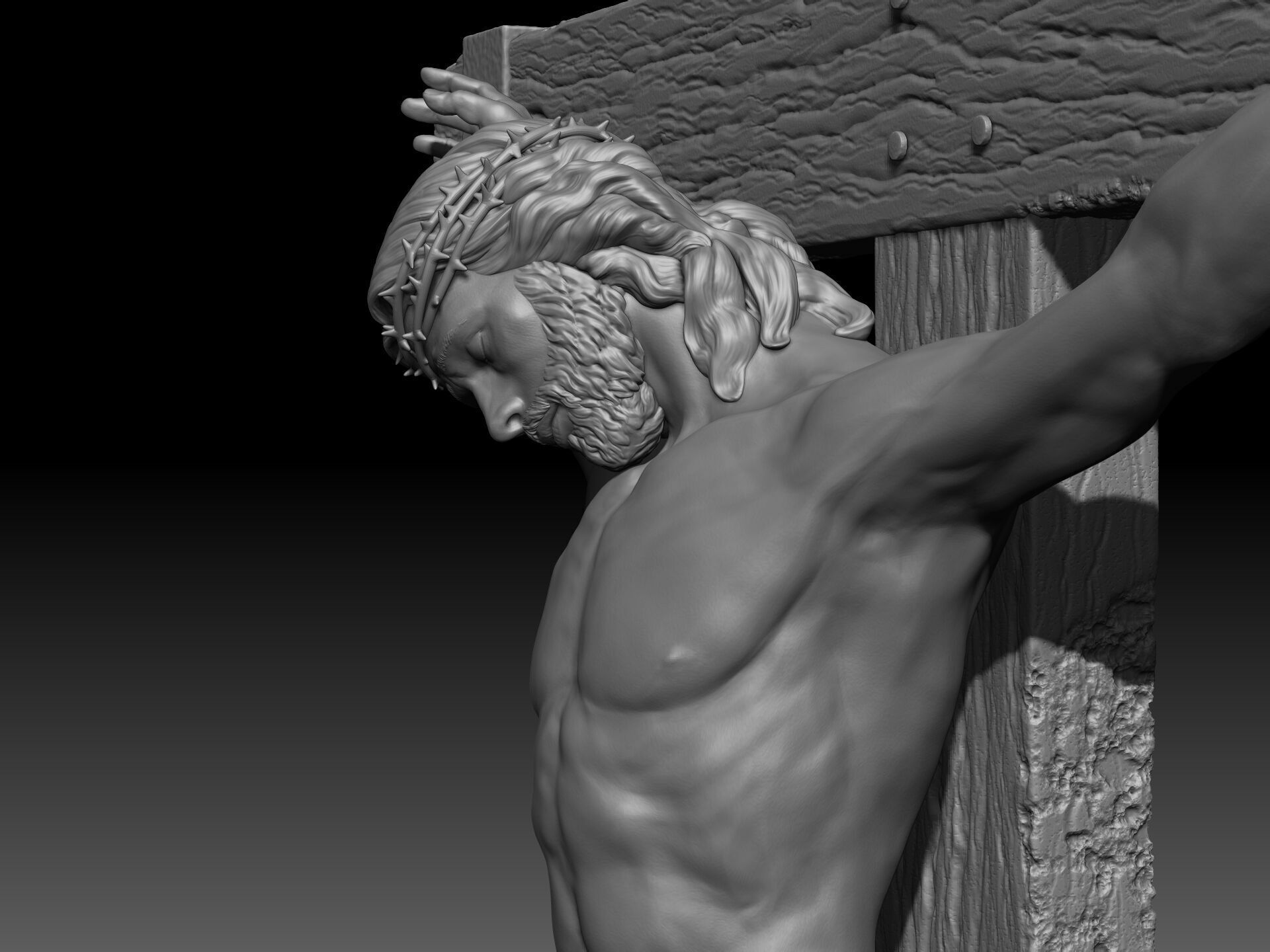 Jesus Christ 02 3D print model_15