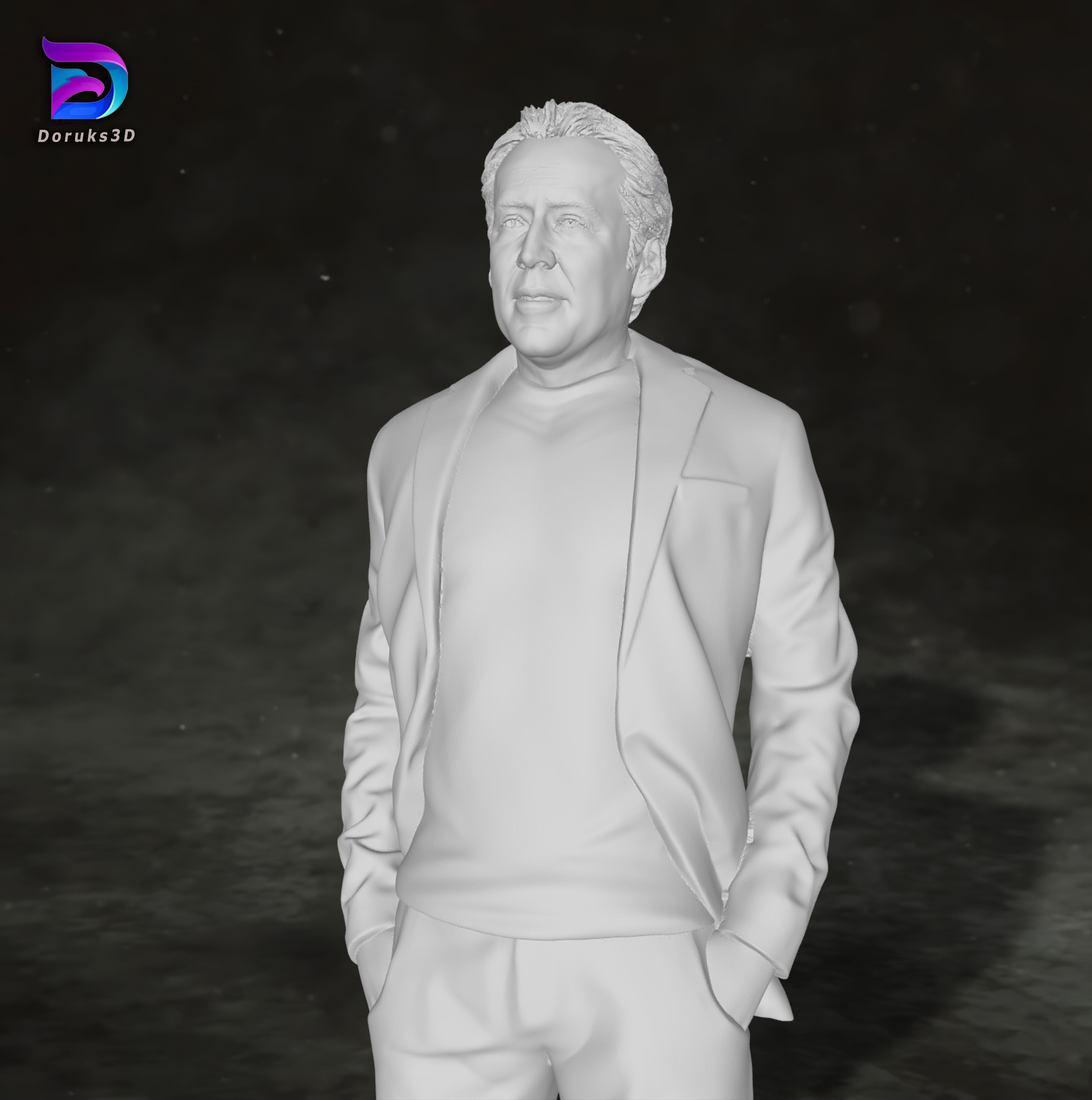 Nicolas Cage Action Figures Custom 3D Print Model 3D print model_4