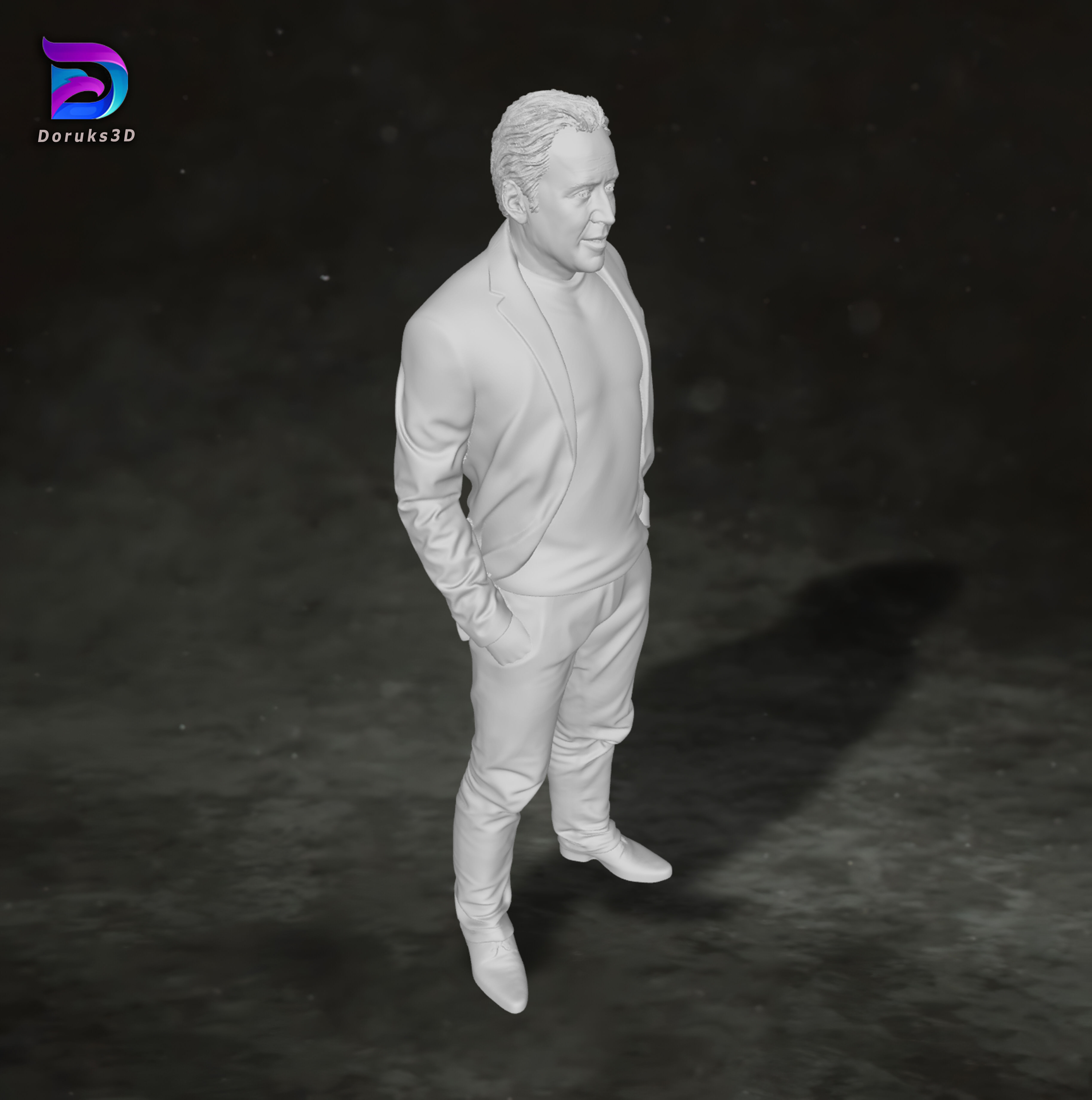 Nicolas Cage Action Figures Custom 3D Print Model 3D print model_2