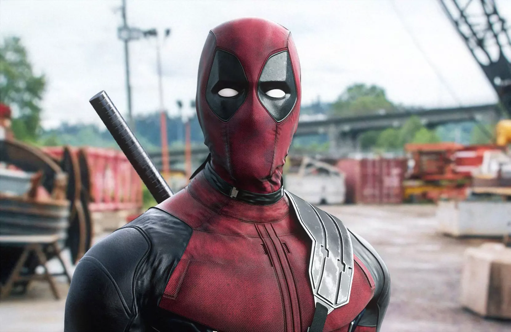 Realistic Deadpool Low-poly 3D Model Low-poly 3D model