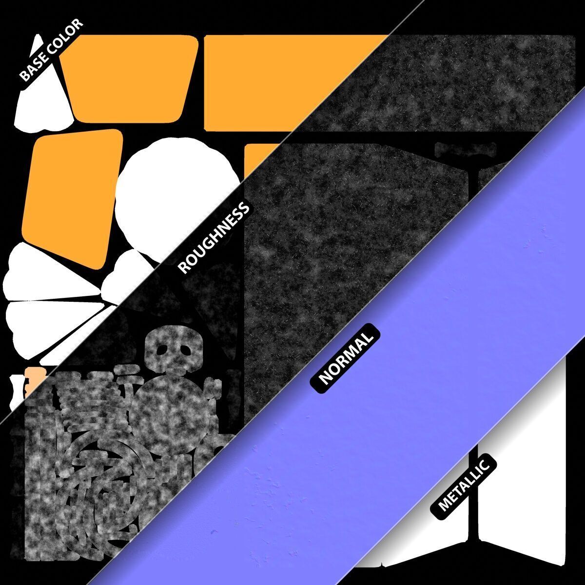 Treasure Chest 3D model_12