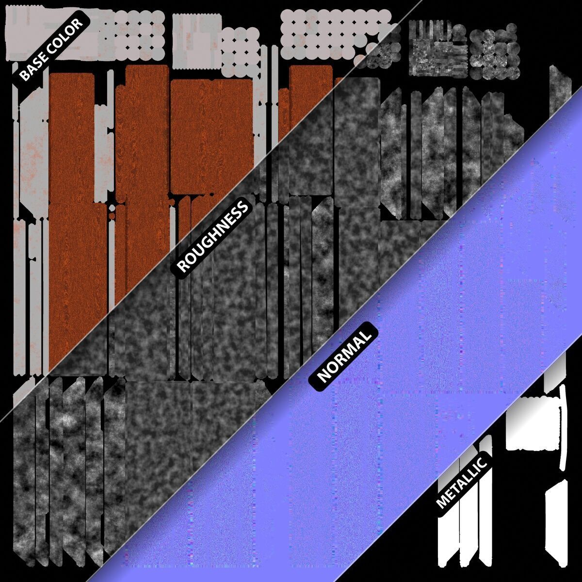 Treasure Chest 3D model_11