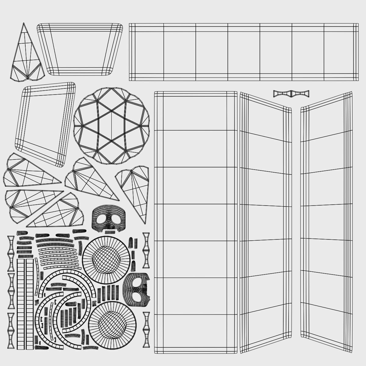 Treasure Chest 3D model_9
