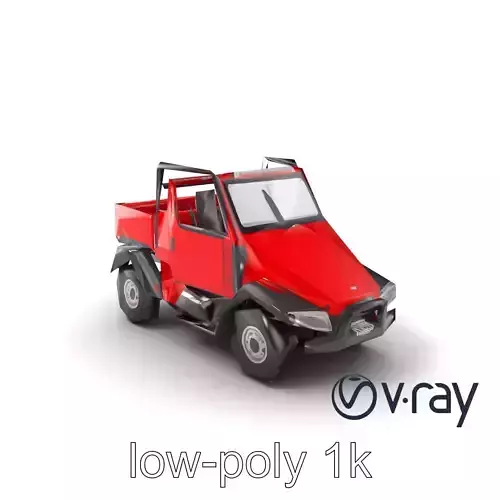 IronClad Heavy Lifter Vehicle model pack with industrial-red finish