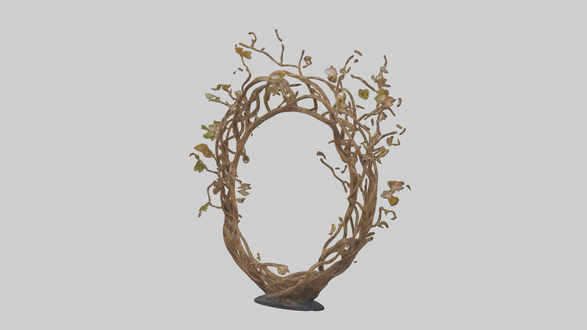 Natures Weave Sculpture model Low-poly 3D model_2