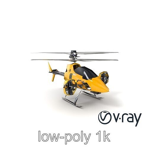 NovaStorm Racing Copter model pack Low-poly 3D model