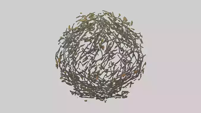 Natures Web Sculpture model