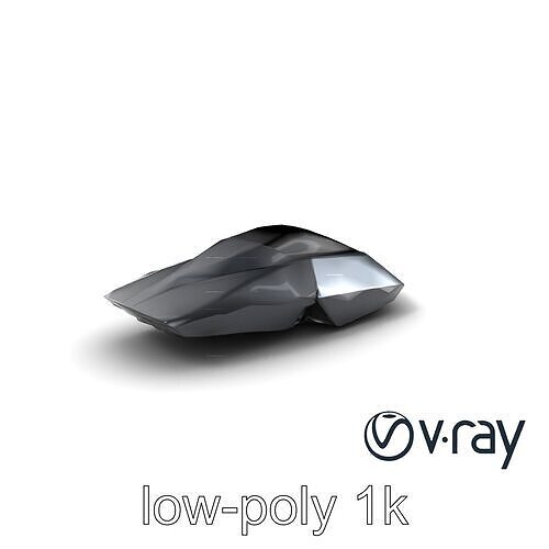 VenomStrike Stealth Aircraft model pack Low-poly 3D model