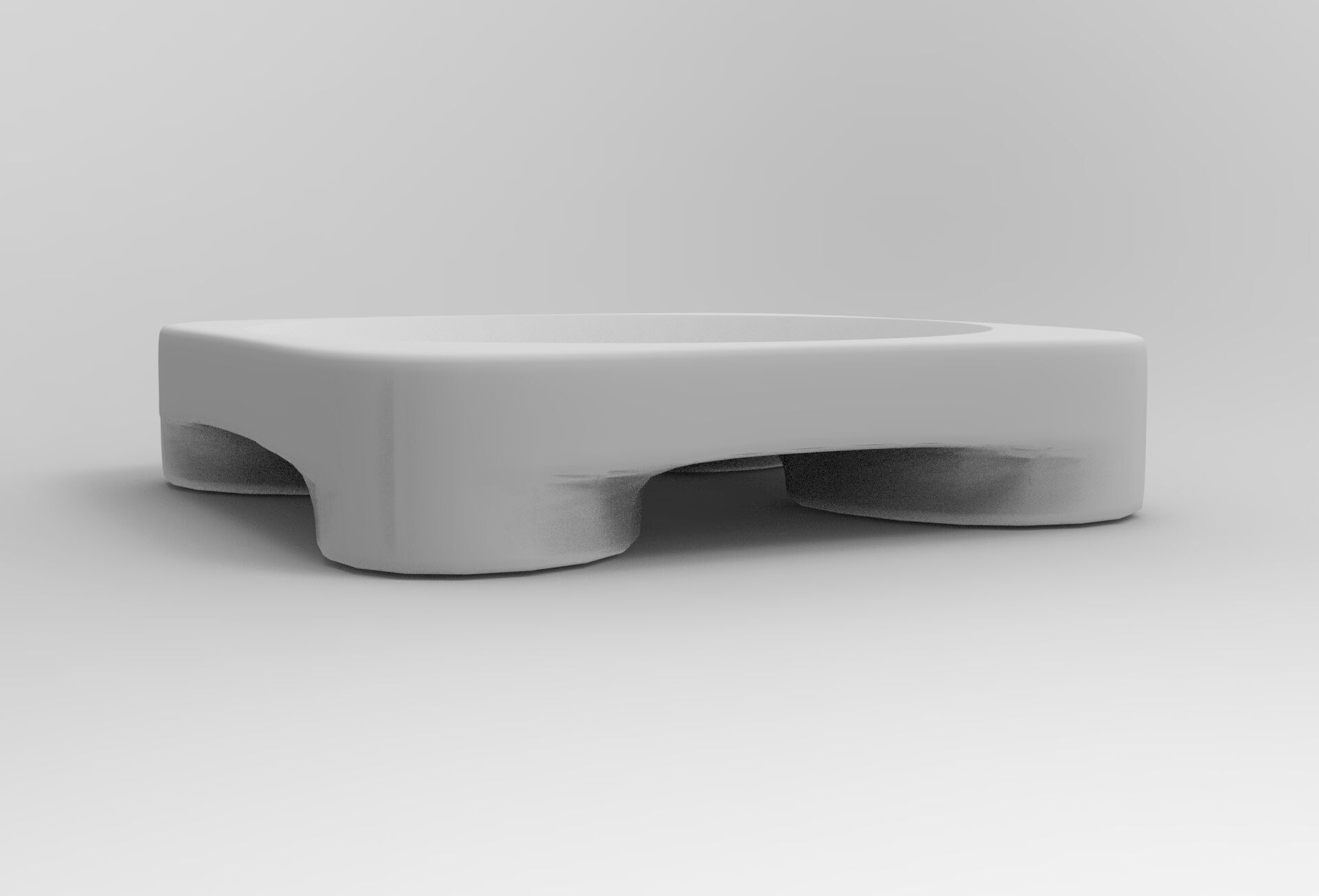 Mann Bowl Low-poly 3D model_8