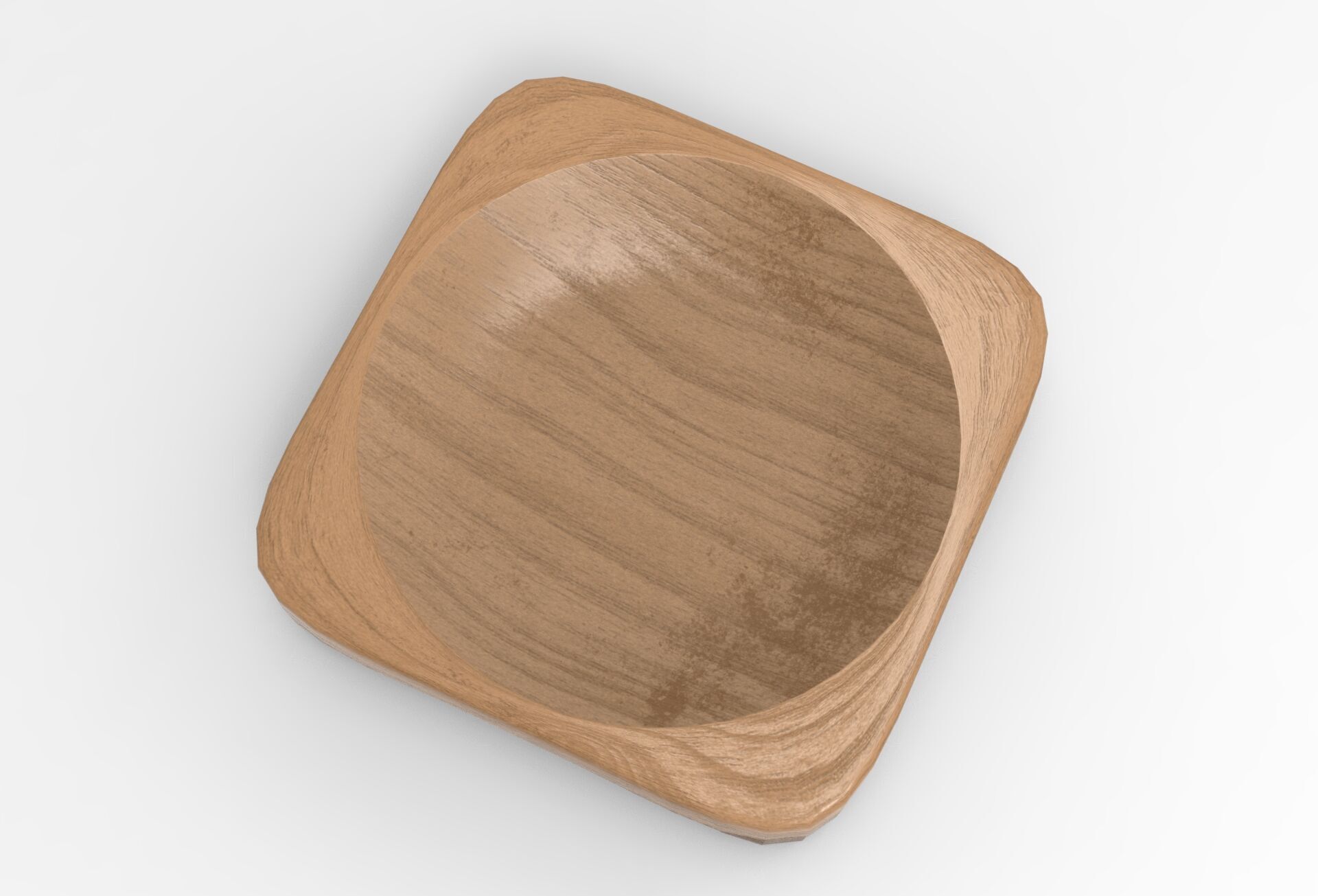 Mann Bowl Low-poly 3D model_2