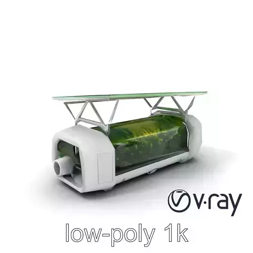 EcoLift Solaris Vertical Farm Aircraft model pack