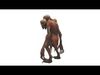 multi headed monster Low-poly 3D model_1